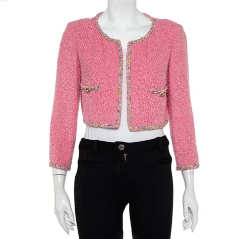 chanel pink jacket 2020|pink Chanel jacket women.